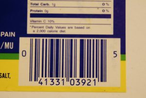 UPC 29 Bars
